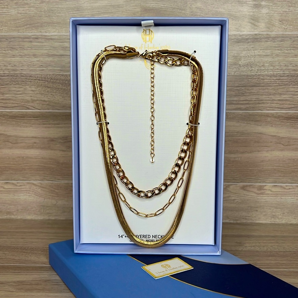 House Of Harlow 1960 Layered Necklace
